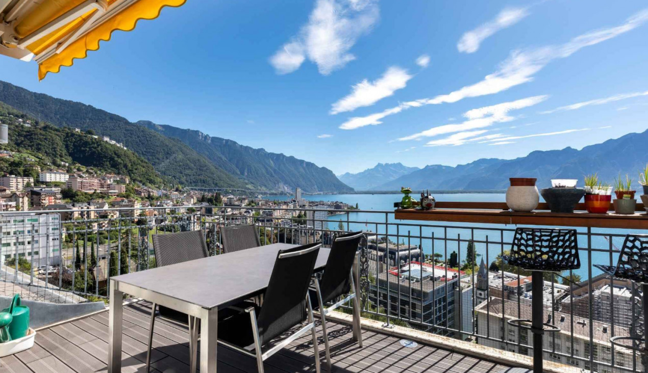 Appartement exceptionnel dans un immeuble Haussmannien à Montreux (VD-CH)