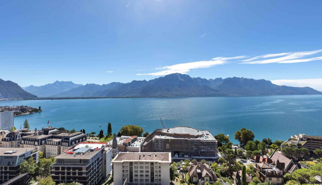 Appartement exceptionnel dans un immeuble Haussmannien à Montreux (VD-CH)