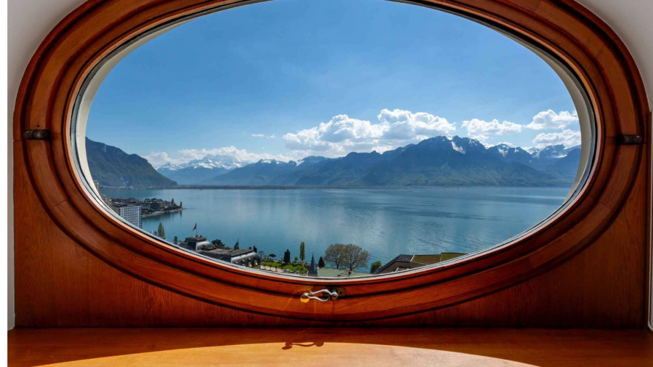 Appartement exceptionnel dans un immeuble Haussmannien à Montreux (VD-CH)