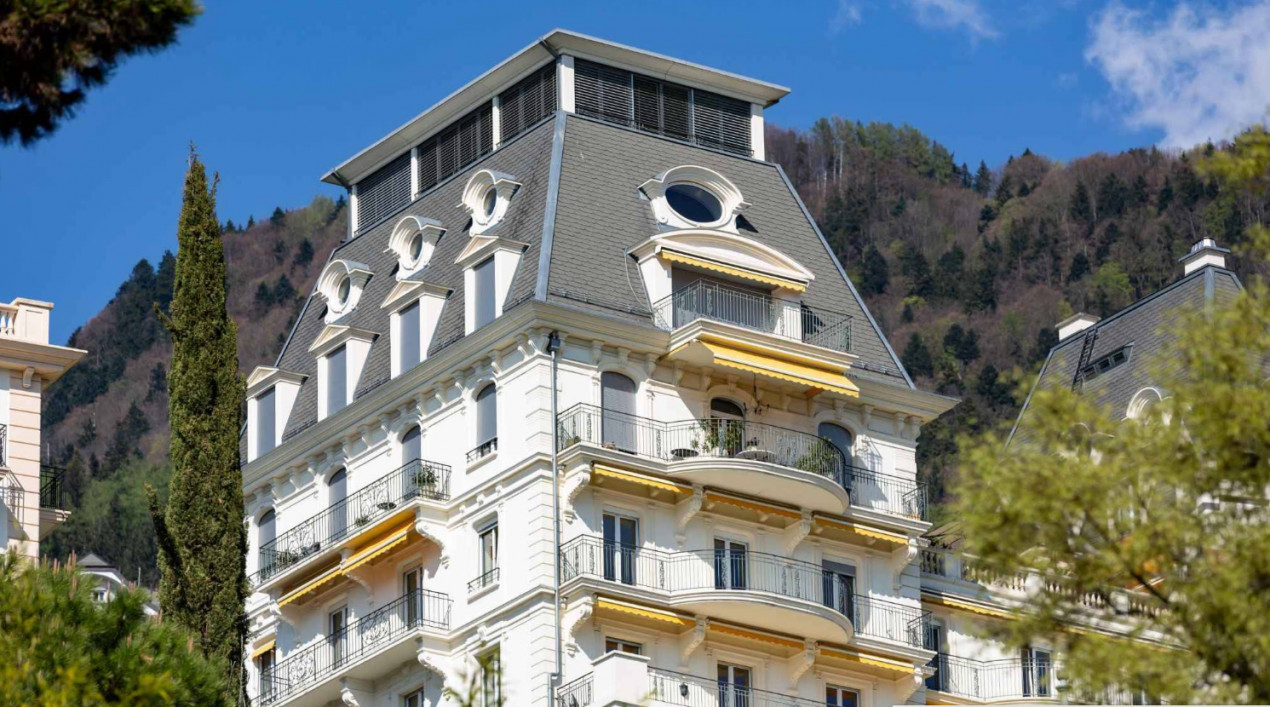 Appartement exceptionnel dans un immeuble Haussmannien à Montreux (VD-CH)
