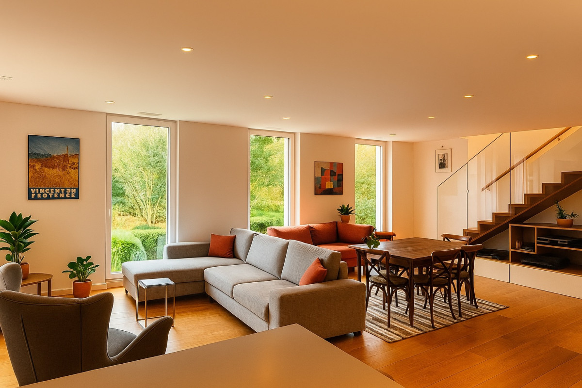 Splendide duplex de 4 pièces dans résidence privée sur Grand-Saconnex (GE)