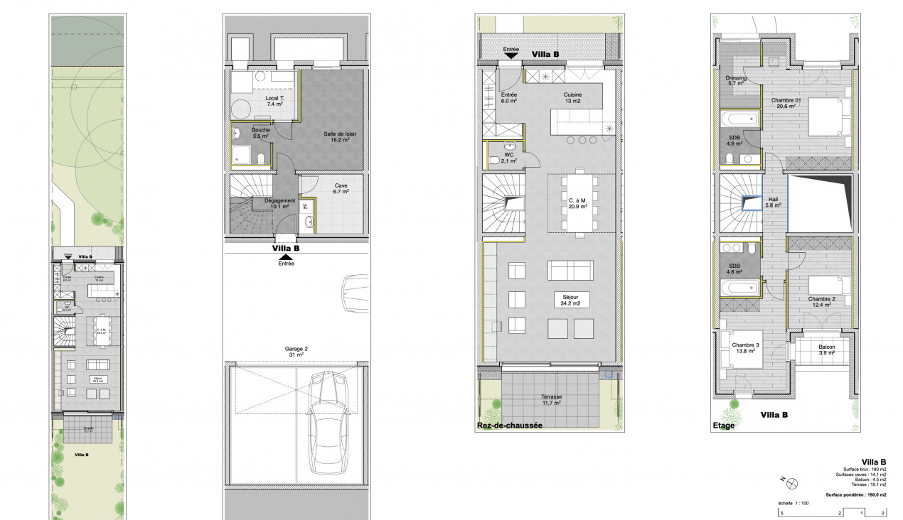 Nouveau Projet de Luxe à Thônex : 6 Townhouses - Plus que 4 Disponibles (GE-CH)