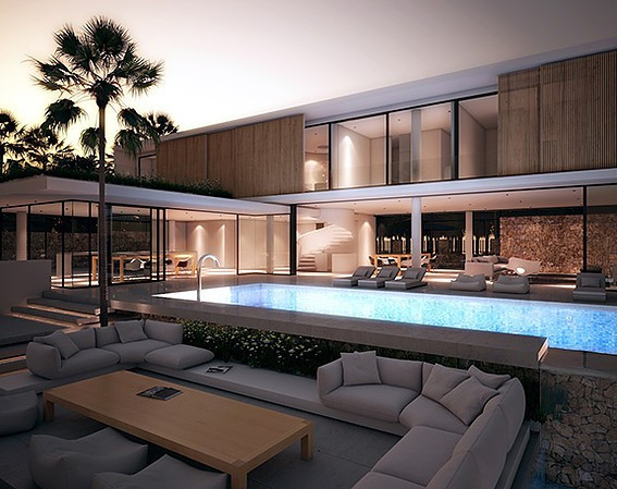 Exclusive Land for Building 6 Luxury Properties - Cap Martinet, Ibiza, Spain