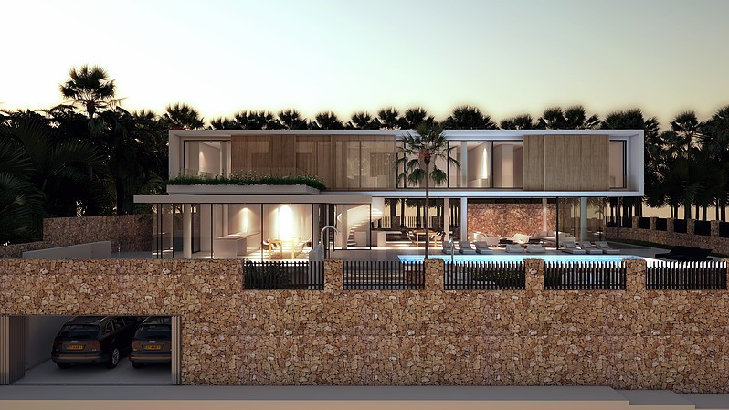 Exclusive Land for Building 6 Luxury Properties - Cap Martinet, Ibiza, Spain