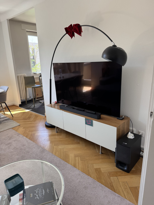 Sous-location appartement meublé – Eaux-Vives, Genève (GE-CH)