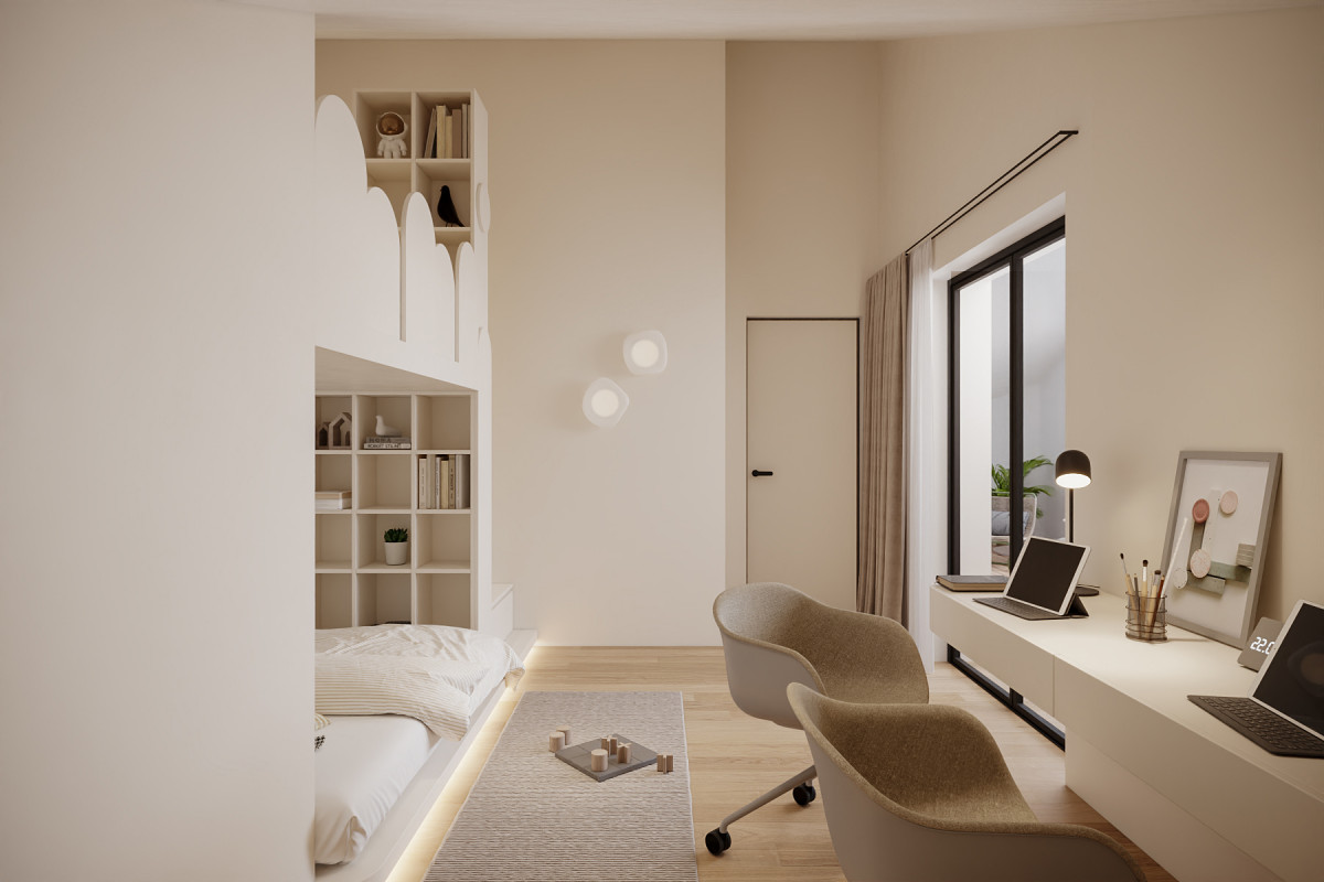 Un espace de vie moderne et chaleureux – Lot B3 – 3.5 pièces