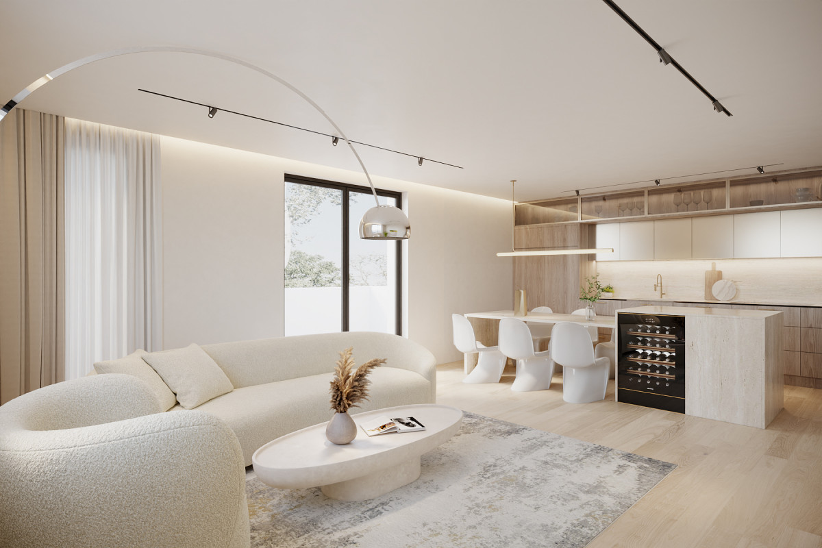 Un espace de vie moderne et chaleureux – Lot B3 – 3.5 pièces