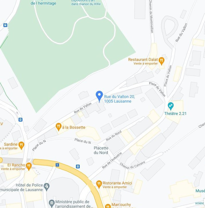 3.5 pièces au 1er étage  -  Rue Sera-Biasini 16 (Vallon 16) 20 à Lausanne 