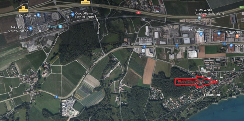 Surface commerciale d'env. 100 m2 - Place de Chauchy 2, 1164 Buchillon