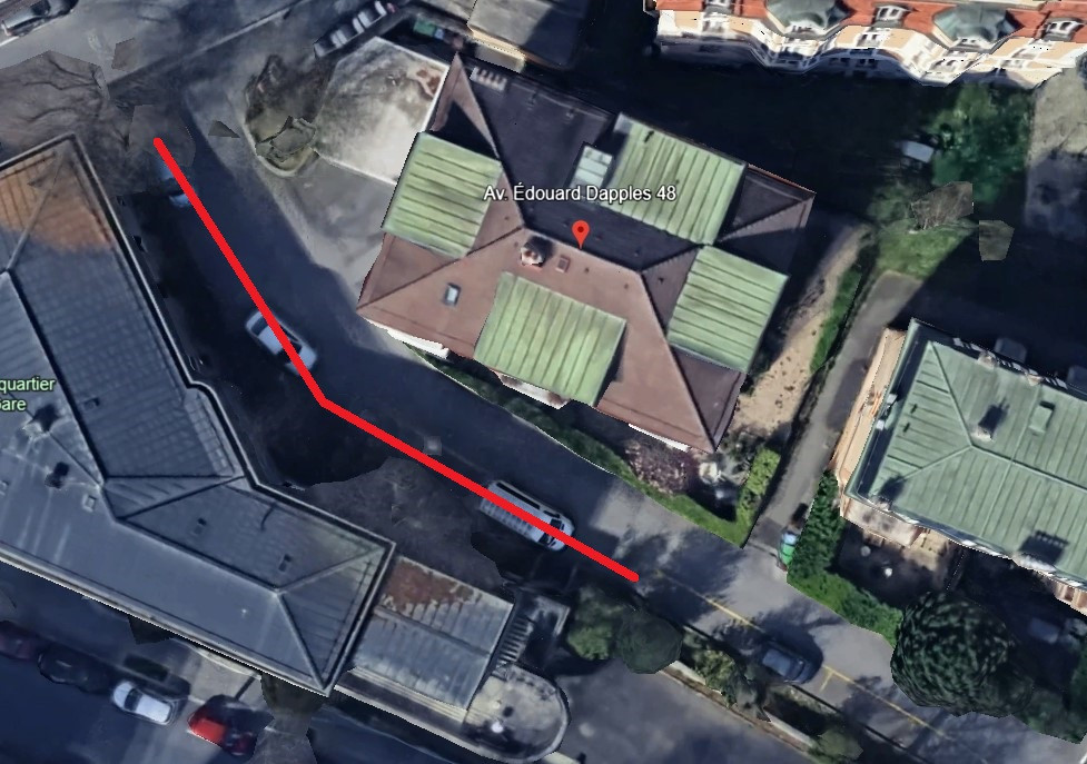Deux places de parc extérieures à louer - Av. Edouard-Dapples 48, 1006 Lausanne
