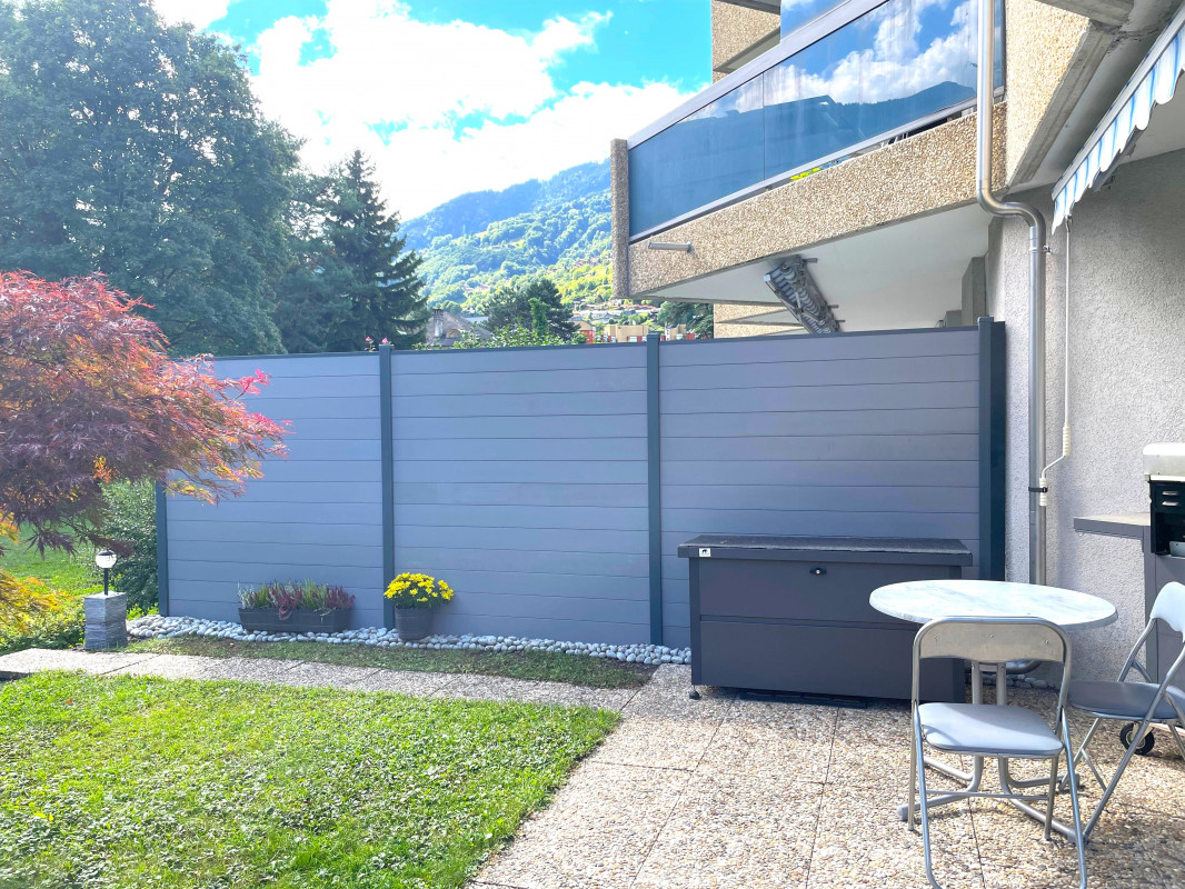 Magnifique ! Spacieux appartement de 4,5 pièces avec véranda, terrasse et jardin