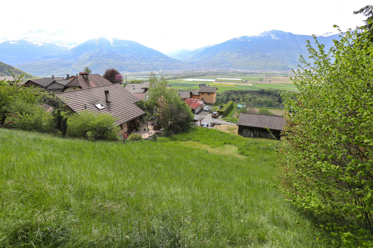 Parcelle constructible avec vue exceptionnelle de 893 m² à Antagnes/Ollon