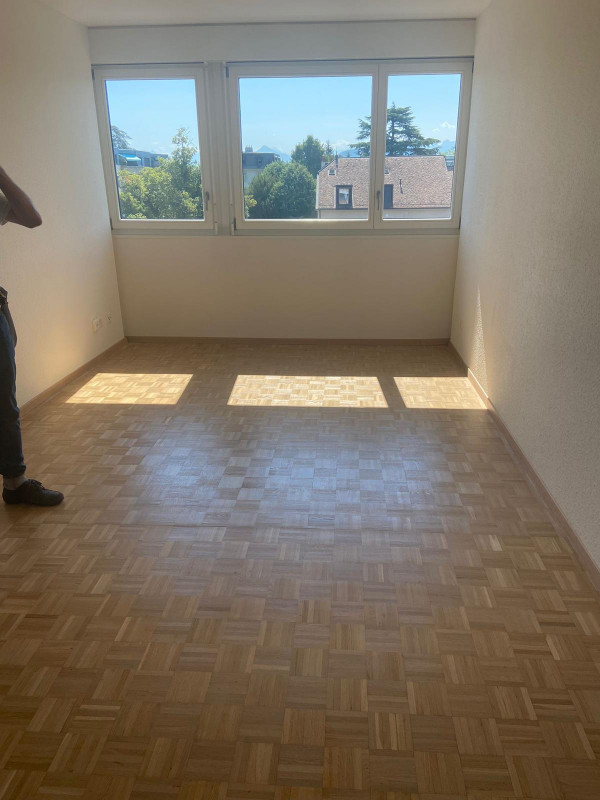 Studio charmant au dernier étage avec ascenseur à Châtelaine