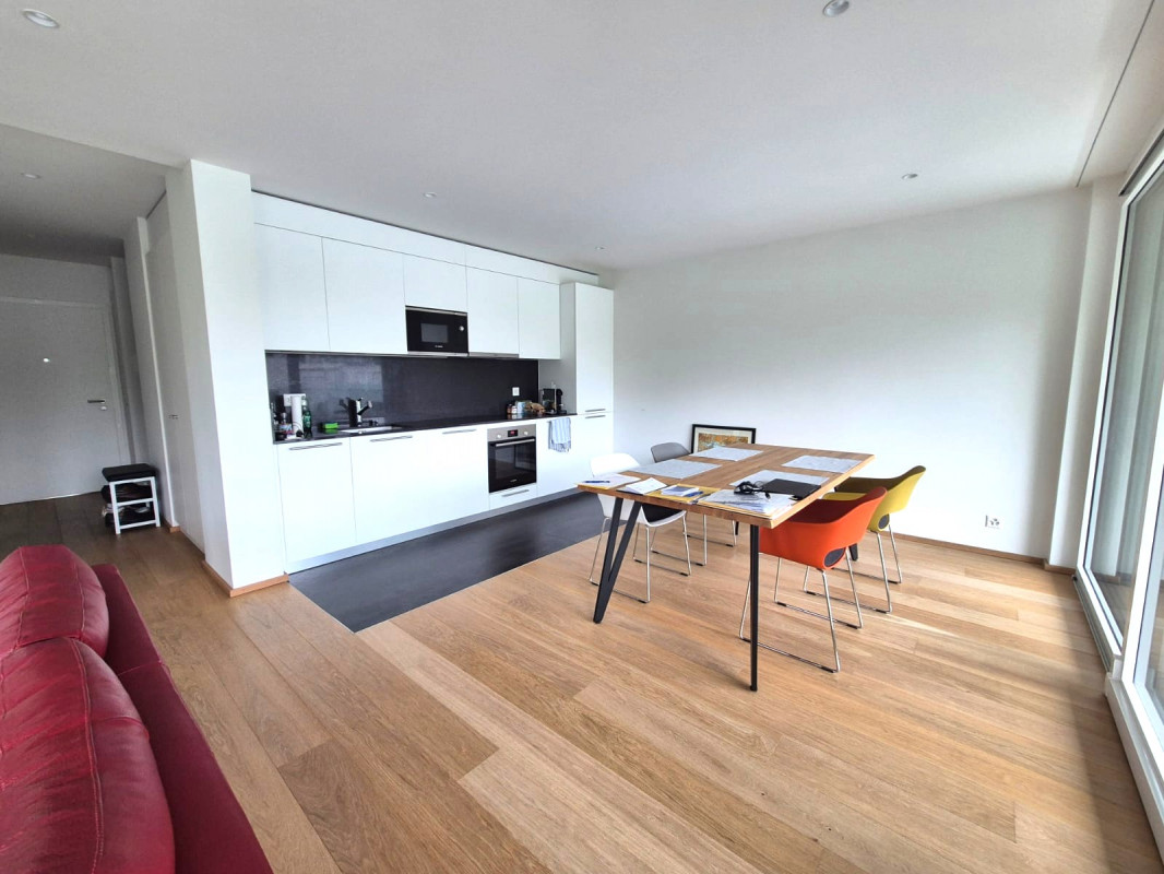 Magnifique 4 pièces neuf avec vaste terrasse zone résidentielle Cologny/Gradelle