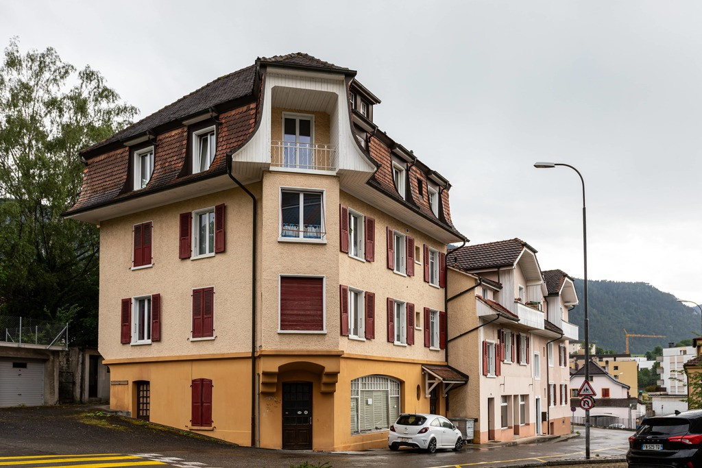 A louer : Superbe appartement au centre de Moutier!