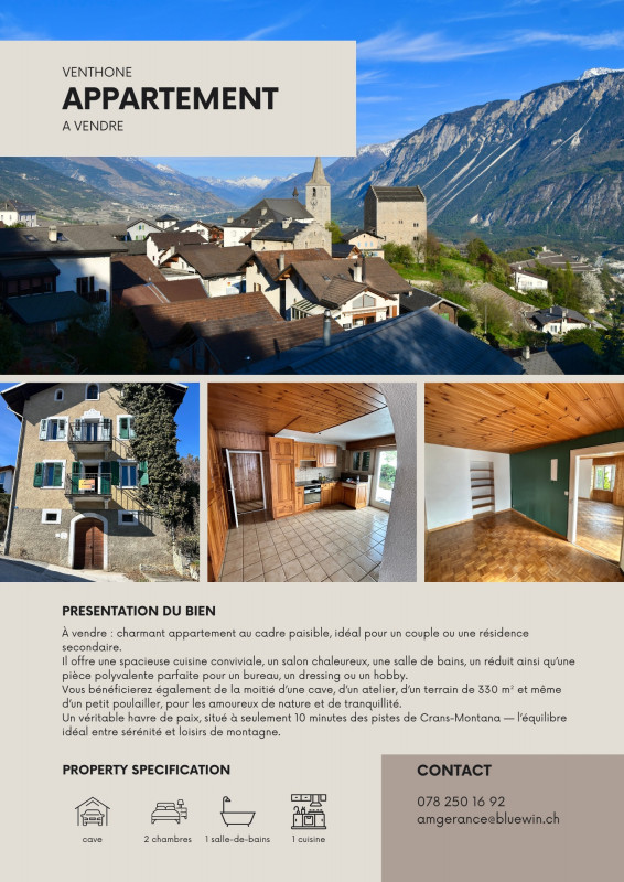 Charmant 3.5 pièces