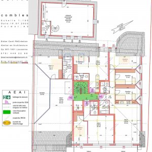 Maison de caractère à vendre – 7 logements - 2 buro/comm Mont-la-Ville (1148) — photo 16