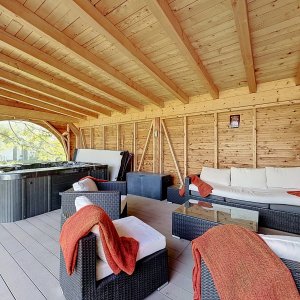Spacieuse villa au calme, terrasse et jardin — photo 16