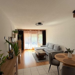 Leukerbad – 2,5 pièces avec balcon, vue montagne et parking couvert — photo 4