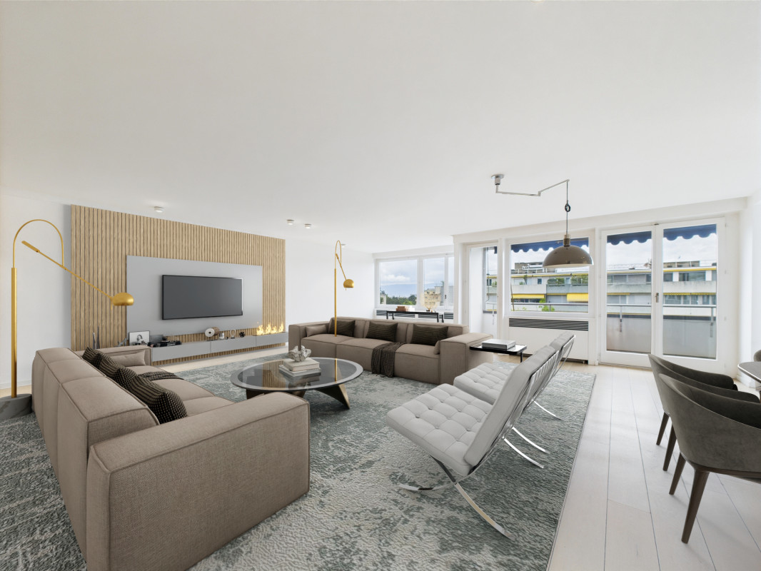 Magnifique appartement d’exception au dernier étage avec jardin suspendu