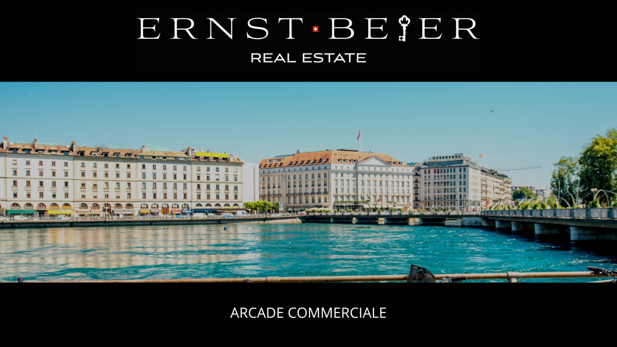 À remettre : Très belle arcade commerciale – Hyper centre-ville de Genève