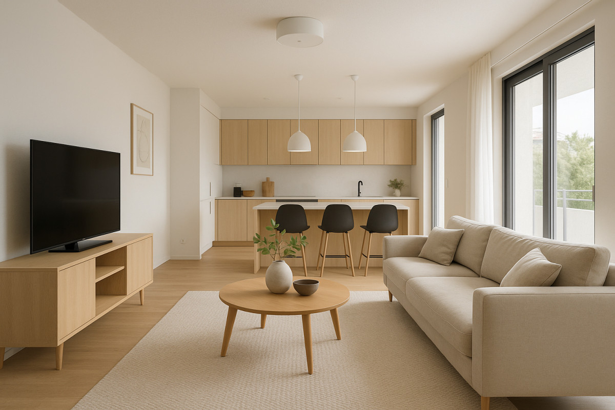 En exclusivité - appartement de 101m2 proche des commodités locales 