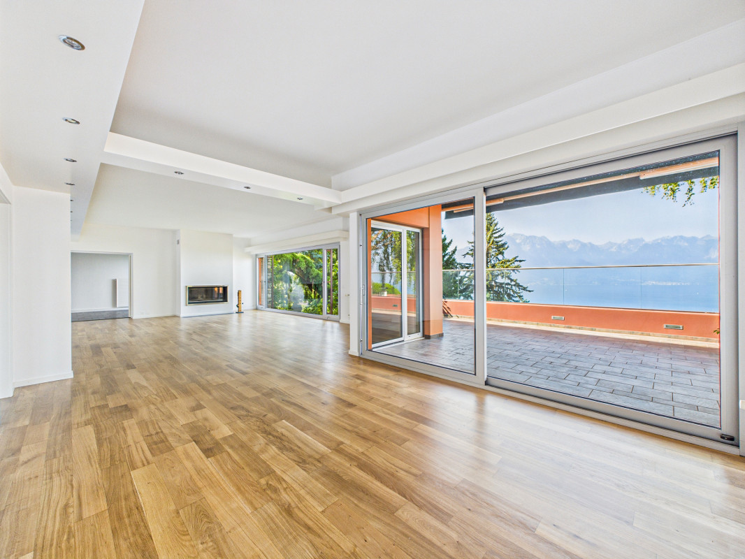 Résidence d’exception avec jardin paysager et panorama sur le Léman