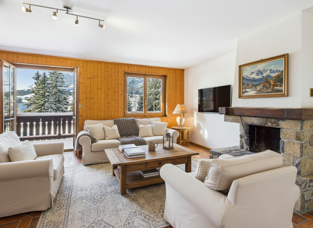 Chalet mitoyen de 4.5 pièces dans un cadre féerique