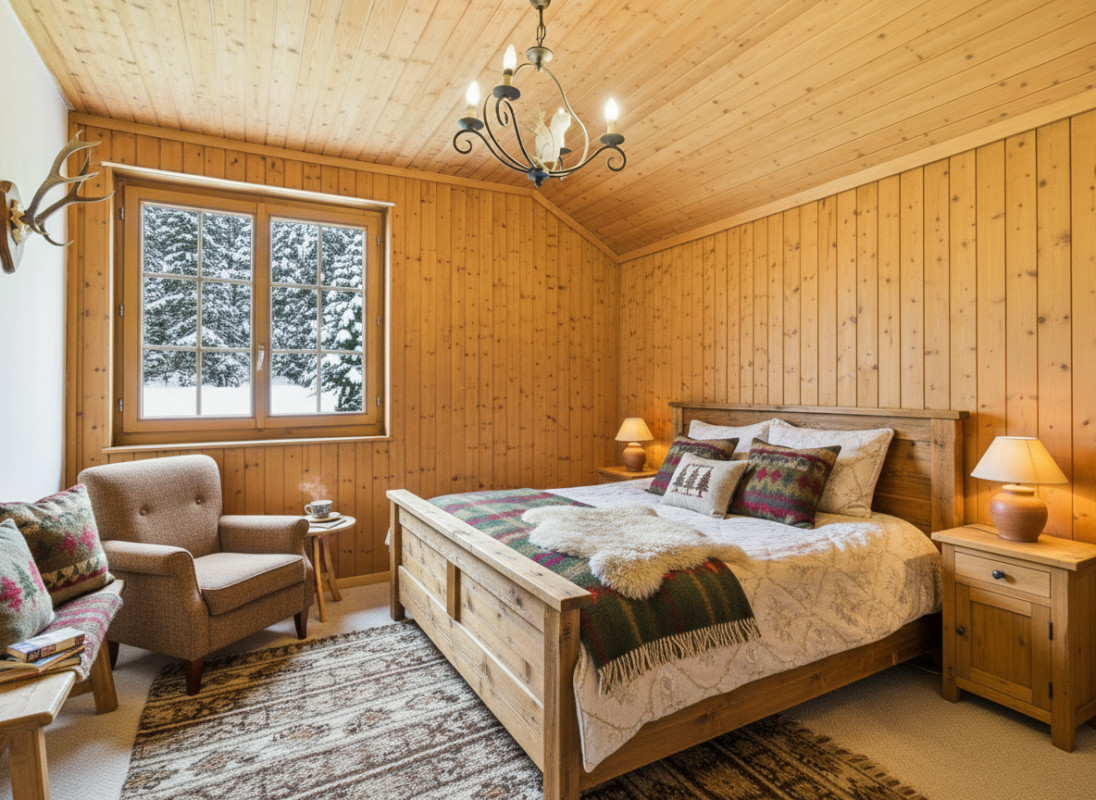 Chalet mitoyen de 4.5 pièces dans un cadre féerique