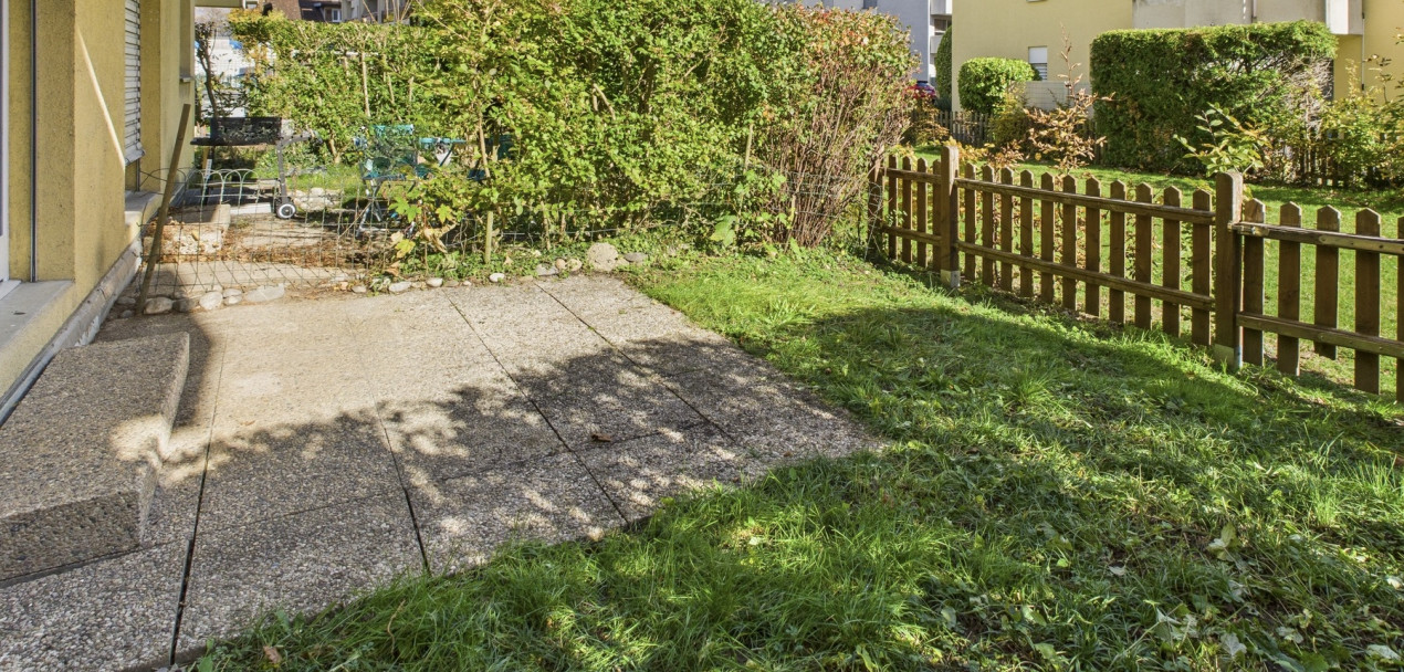 Opportunité : studio avec terrasse/jardin