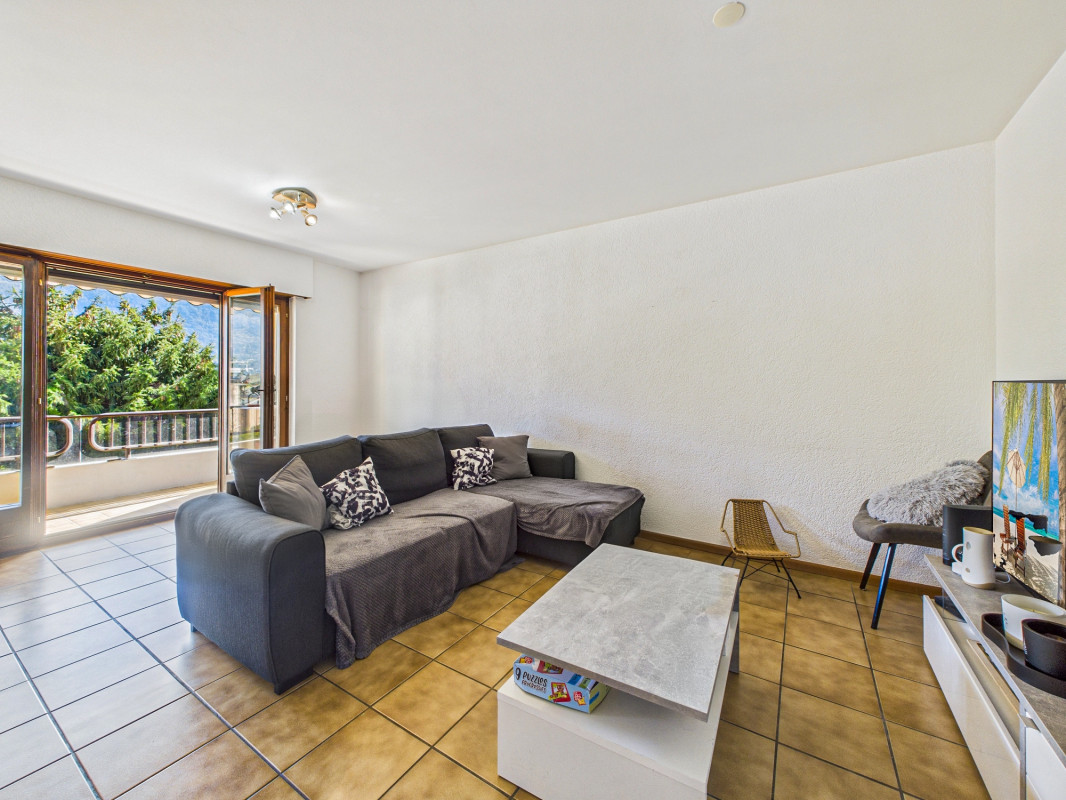 Appartement lumineux de 3.5 pièces au coeur de Vétroz