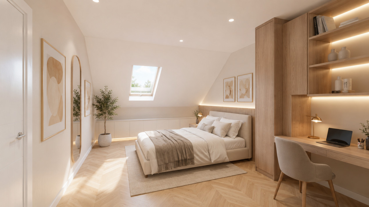 PROMOTION SUR PLANS - Magnifique triplex de standing 5.5 pièces avec jardin