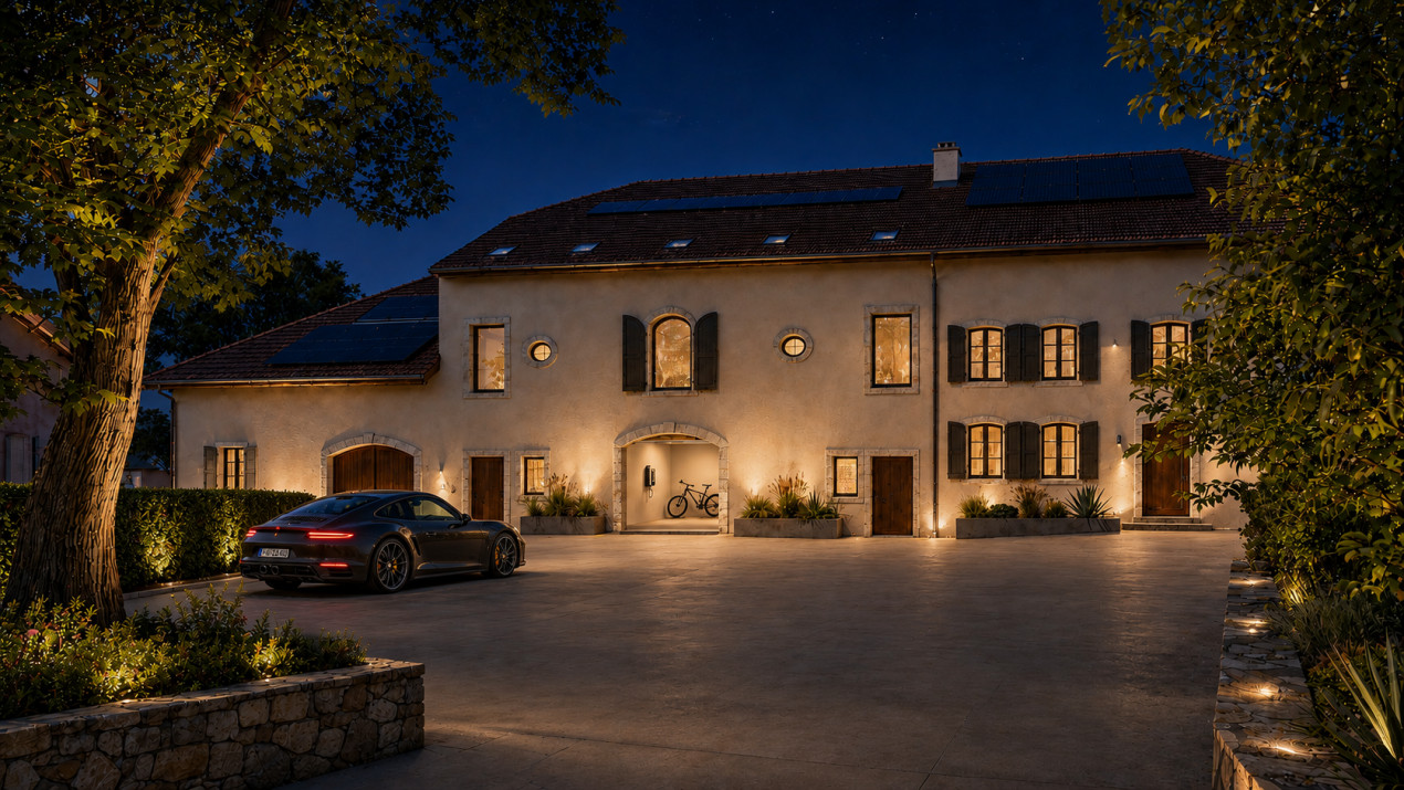 PROMOTION SUR PLANS - Magnifique triplex de standing 5.5 pièces avec jardin