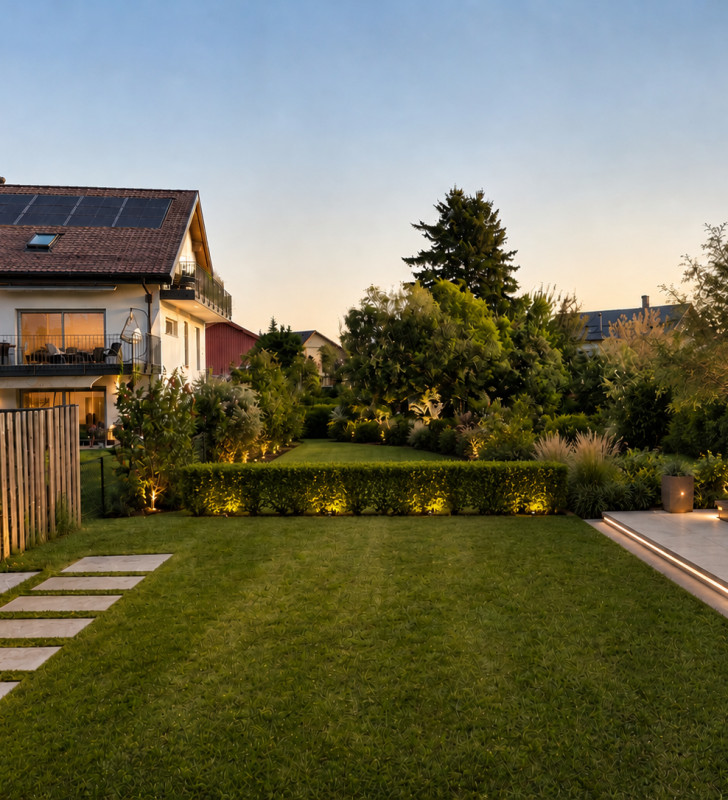 PROMOTION SUR PLANS - Magnifique triplex de standing 5.5 pièces avec jardin