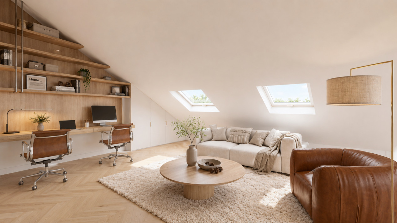 PROMOTION SUR PLANS - Magnifique duplex de standing 6 pièces avec loggia - 189m2
