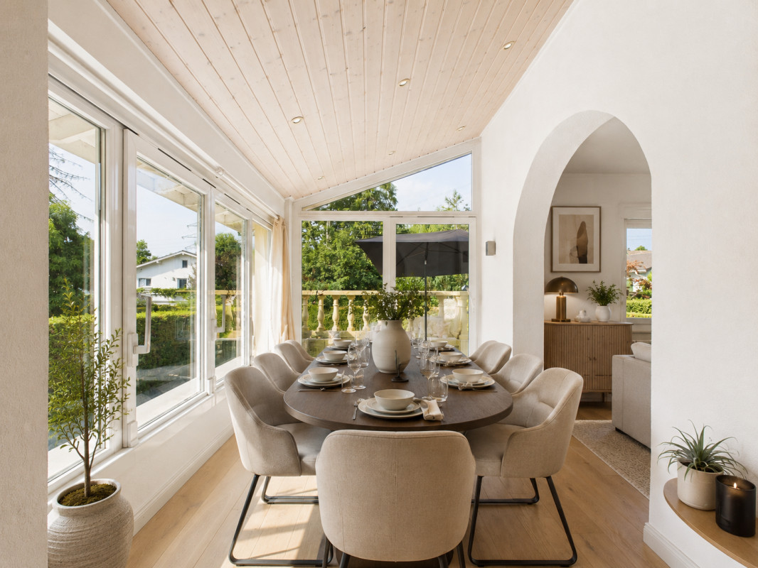 EXCLUSIVITE - Spacieuse maison familiale avec jardin, terrasses à Founex